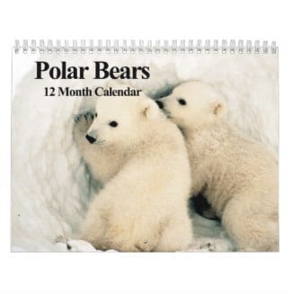 polar bear calendar