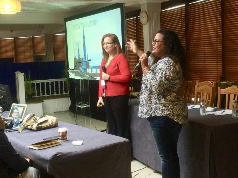 TBEX Speakers Leslie Walker and Carol Cain