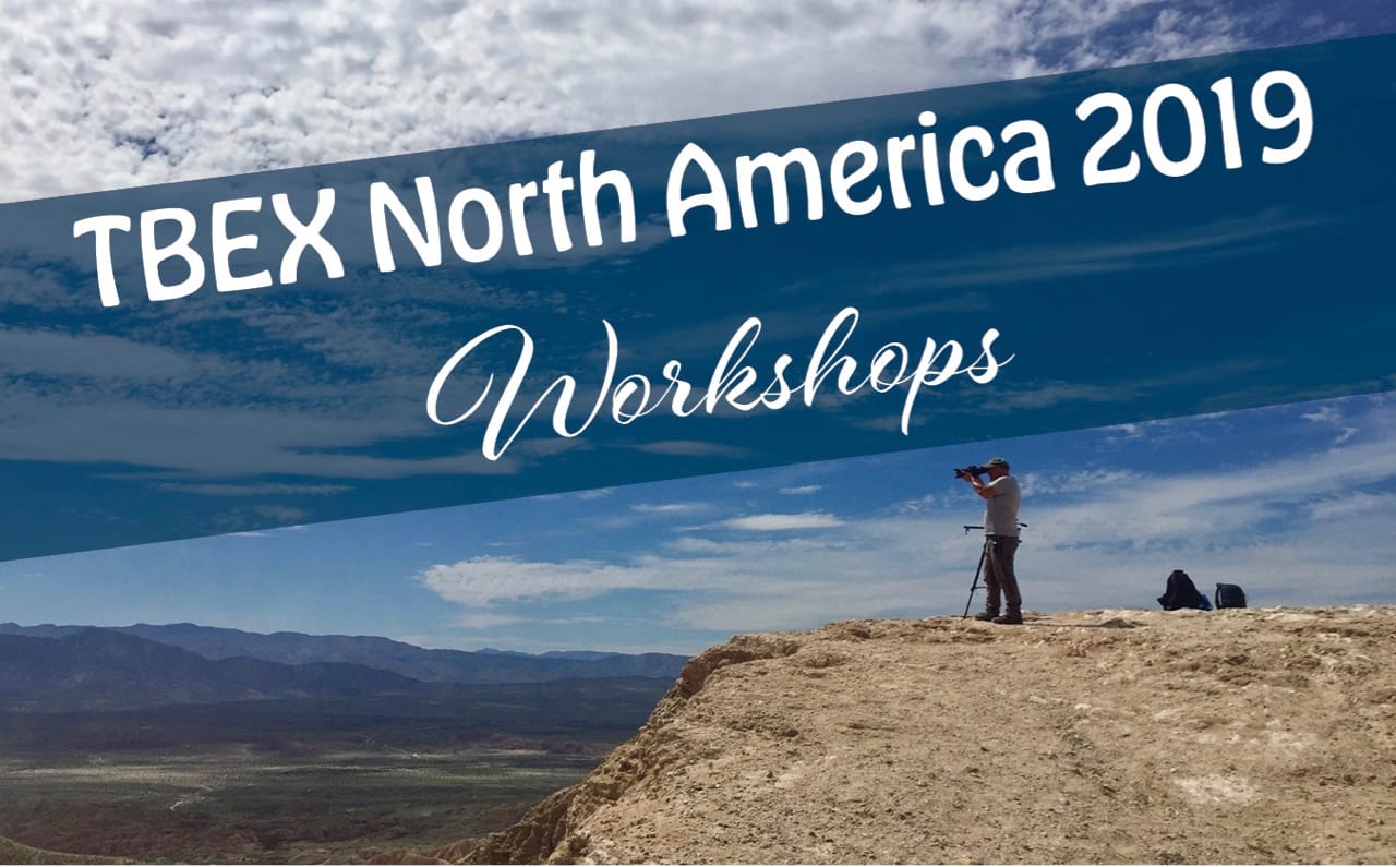 Workshops at TBEX North America 2019