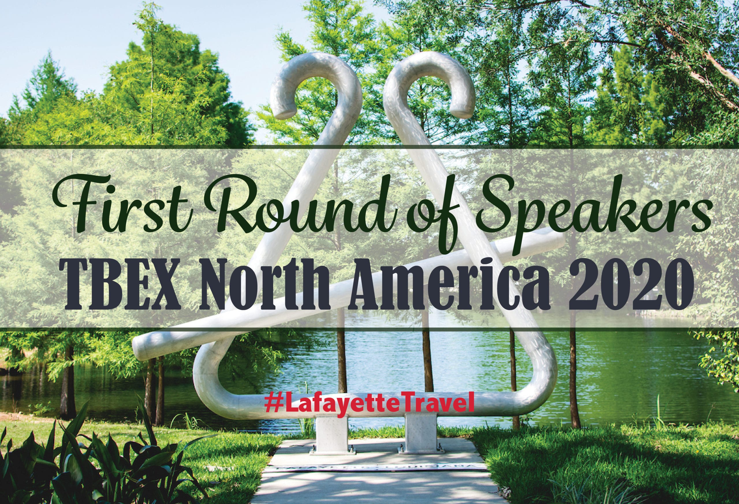 First Round of Speakers, TBEX North America 2020
