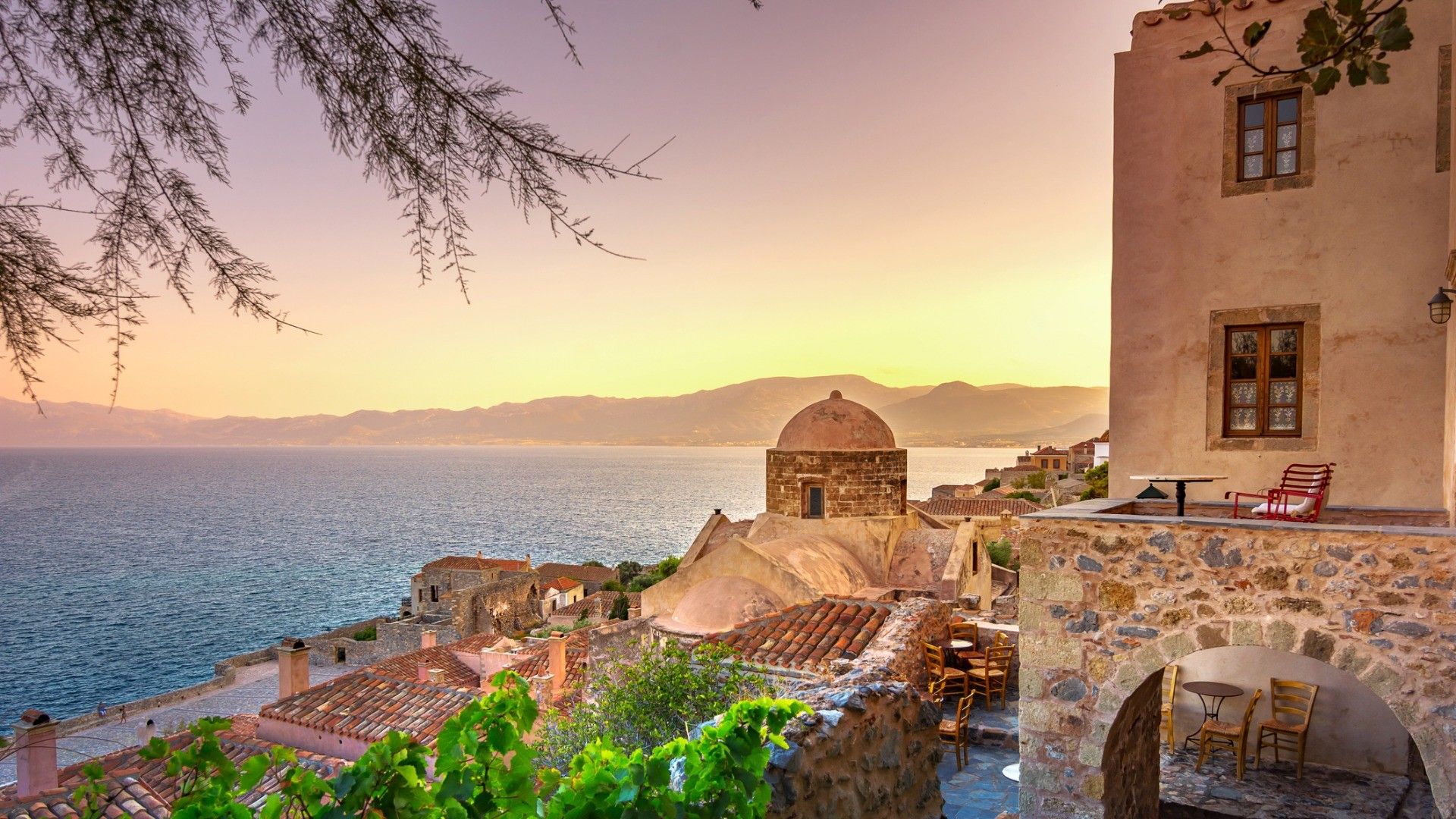 monemvasia castle peloponnese greece1