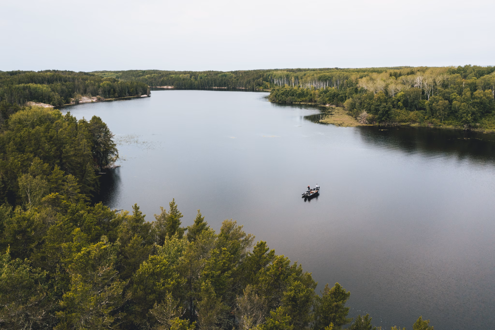 5 Viral-Ready Experiences in Manitoba: Polar Bears, Northern Lights, and More Eagle Nest Landing Summer 2023 DJI 0114 Credit Hunt Fish Manitoba scaled